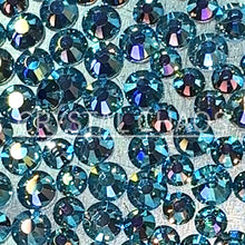 Load image into Gallery viewer, Flatback Crystals, Round, Non-Hotfix PRECIOSA, Aquamarine AB
