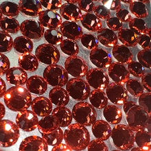 Load image into Gallery viewer, Flatback Crystals, Round, Non-Hotfix PRECIOSA, Padparadscha