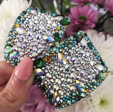Load image into Gallery viewer, 'Champion' Multicolour Crystal Chaos Heavy Buckles (Made Using Luxury Crystals)