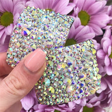 Load image into Gallery viewer, 'Universe' AB Crystal Chaos Heavy Buckles (Made Using High Quality Rhinestones)