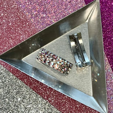 Load image into Gallery viewer, ‘Universe' AB Crystal Chaos Pomp Buckles x 6 (Made Using Luxury Crystals)