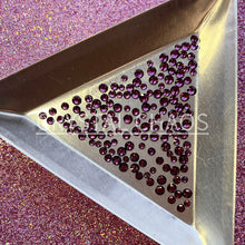 Load image into Gallery viewer, Amethyst, Non-Hotfix PRECIOSA Crystals Mixed Size Pack SS5/SS7/SS9 150pc