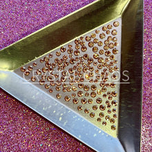 Load image into Gallery viewer, Golden Honey, Non-Hotfix PRECIOSA Crystals Mixed Size Pack SS5/SS7/SS9 150pc