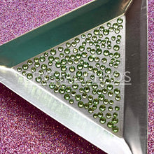 Load image into Gallery viewer, Peridot, Non-Hotfix PRECIOSA Crystals Mixed Size Pack SS5/SS7/SS9 150pc