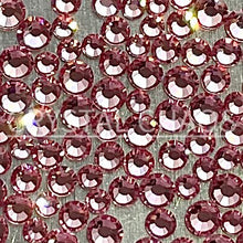 Load image into Gallery viewer, Flatback Crystals, Round, Non-Hotfix PRECIOSA, Light Rose