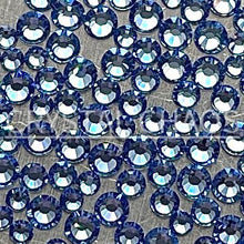 Load image into Gallery viewer, Flatback Crystals, Round, Non-Hotfix PRECIOSA, Light Sapphire