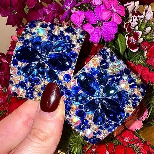 ‘Galactica’ Blue & AB Crystal Chaos Heavy Buckles (Made Using High Quality Rhinestones) - Crystal Chaos