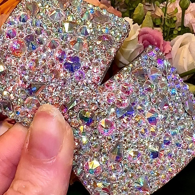 ‘Andromeda' AB Crystal Chaos Heavy Buckles (Made Using High Quality Rhinestone) - Crystal Chaos
