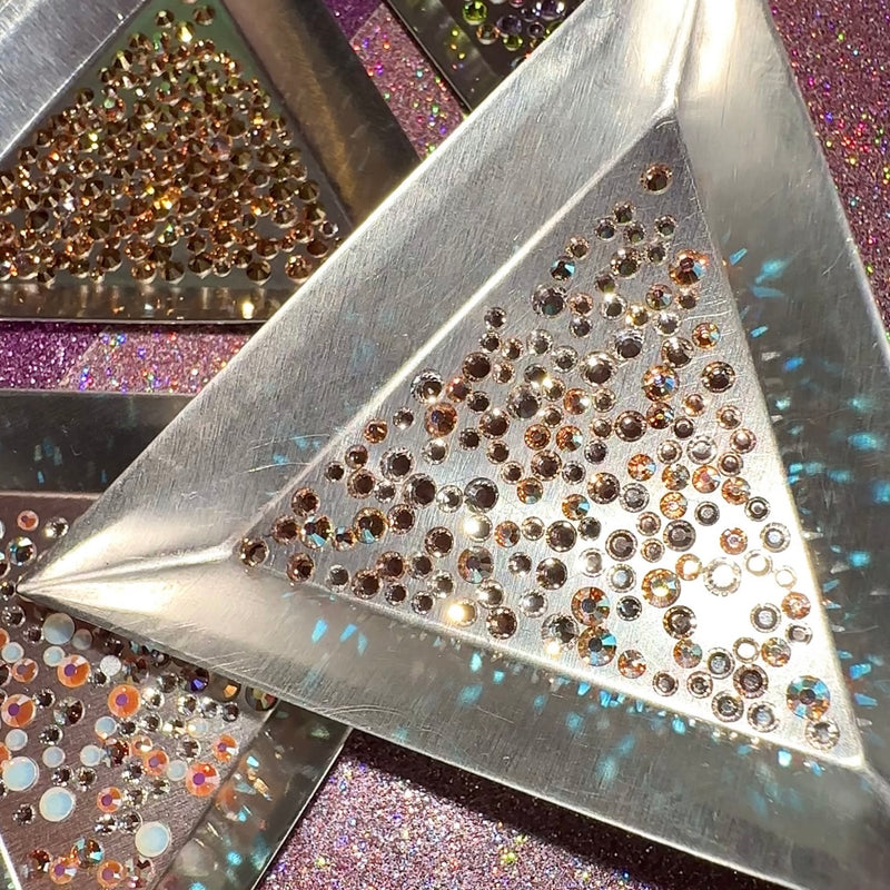 Lingerie, Non-Hotfix PRECIOSA Crystals Mixed Colour Pack 145pc - Crystal Chaos