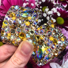 Load image into Gallery viewer, 'Meteorite' Multicolour Crystal Chaos Heavy Buckles (Made Using Luxury Crystals)
