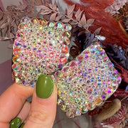 (READY TO SHIP) ‘Perfect Pair’ AB Crystal Chaos Buckles (Made Using High Quality Rhinestones) - Crystal Chaos