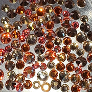 Spiced Chai, Non-Hotfix PRECIOSA Crystals Mixed Colour Pack 145pc - Crystal Chaos