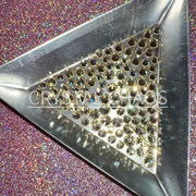Blond Flare, Non-Hotfix PRECIOSA Crystals Mixed Size Pack SS12/SS16 100pc - Crystal Chaos