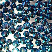 Capri Blue AB, Non-Hotfix PRECIOSA Crystals Mixed Size Pack SS12/SS16 100pc - Crystal Chaos