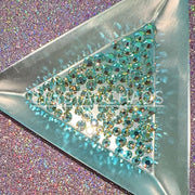 Chrysolite AB, Non-Hotfix PRECIOSA Crystals Mixed Size Pack SS12/SS16 100pc - Crystal Chaos