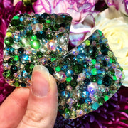 'Universe' Multicolour Crystal Chaos Heavy Buckles (Made Using Luxury Crystals) - Crystal Chaos