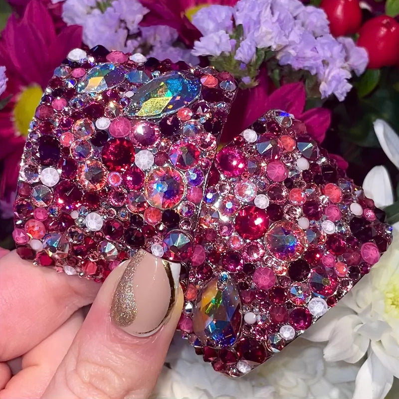 'Elegance' Multicolour Crystal Chaos Heavy Buckles (Made Using Luxury Crystals) - Crystal Chaos
