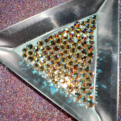 Jonquil AB, Non-Hotfix PRECIOSA Crystals Mixed Size Pack SS12/SS16 100pc - Crystal Chaos