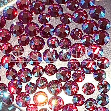 Fuchsia AB, Non-Hotfix PRECIOSA Crystals Mixed Size Pack SS12/SS16 100pc - Crystal Chaos