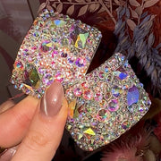 (READY TO SHIP) Cosmos’ AB Crystal Chaos Buckles (Made Using High Quality Rhinestones) - Crystal Chaos