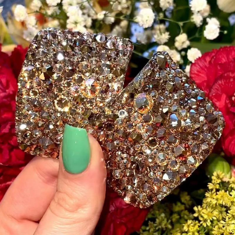 'Universe' Multicolour Crystal Chaos Heavy Buckles (Made Using Luxury Crystals) - Crystal Chaos
