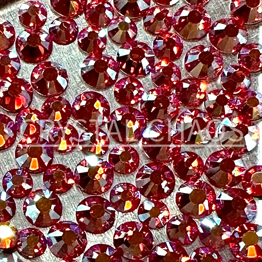 Flatback Crystals, Round, Non-Hotfix PRECIOSA, Hyacinth AB