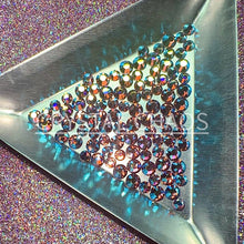 Load image into Gallery viewer, Light Amethyst AB, Non-Hotfix PRECIOSA Crystals Mixed Size Pack SS12/SS16 100pc
