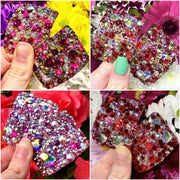 'Love Bug' Multicolour Crystal Chaos Heavy Buckles (Made Using Luxury Crystals) - Crystal Chaos