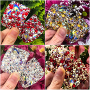 'Meteorite' Multicolour Crystal Chaos Heavy Buckles (Made Using Luxury Crystals) - Crystal Chaos
