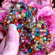 Load image into Gallery viewer, 'Universe' Multicolour Crystal Chaos Heavy Buckles (Made Using Luxury Crystals)
