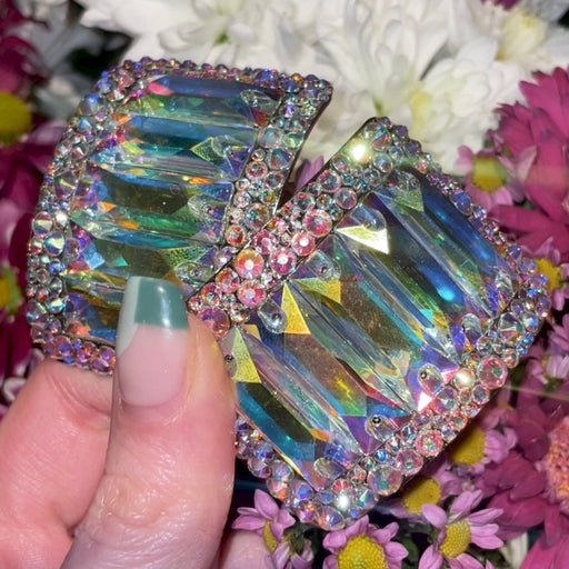 'Timeless' AB Crystal Chaos Heavy Buckles (Made Using High Quality Rhinestone) - Crystal Chaos