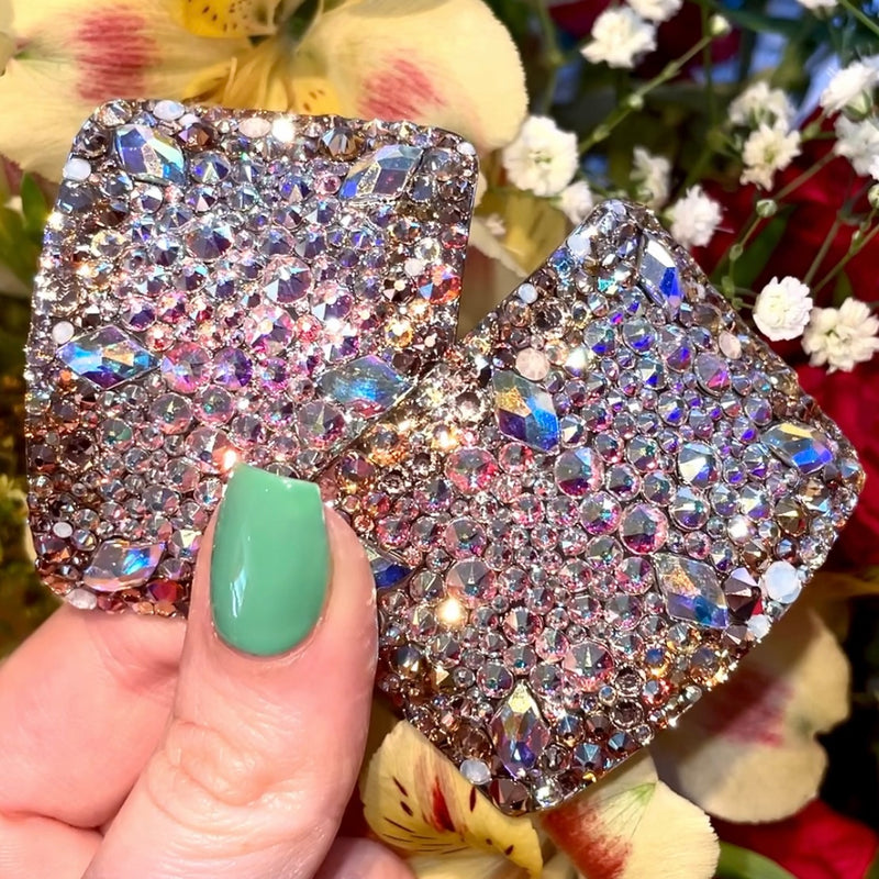'Champion' Multicolour Crystal Chaos Heavy Buckles (Made Using Luxury Crystals) - Crystal Chaos