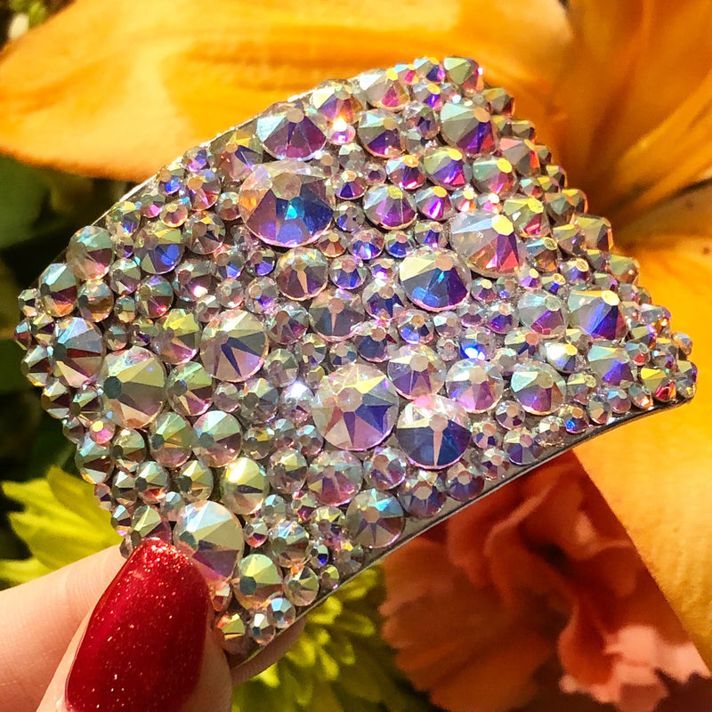 'Universe' AB Crystal Chaos Heavy Buckles (Made Using High Quality Rhinestones) - Crystal Chaos