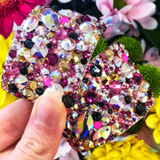 'Comet' Multicolour Crystal Chaos Heavy Buckles (Made Using Luxury Crystals) - Crystal Chaos