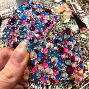 'Universe' Multicolour Crystal Chaos Heavy Buckles (Made Using Luxury Crystals) - Crystal Chaos