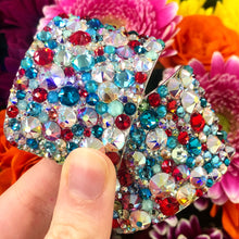 Load image into Gallery viewer, 'Universe' Multicolour Crystal Chaos Heavy Buckles (Made Using Luxury Crystals)
