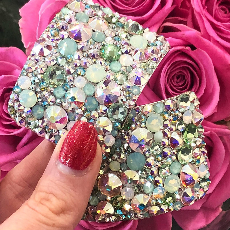 'Universe' Multicolour Crystal Chaos Heavy Buckles (Made Using Luxury Crystals) - Crystal Chaos