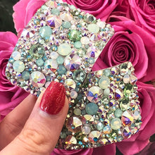 Load image into Gallery viewer, 'Universe' Multicolour Crystal Chaos Heavy Buckles (Made Using Luxury Crystals)
