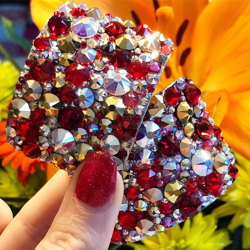 'Universe' Multicolour Crystal Chaos Heavy Buckles (Made Using Luxury Crystals) - Crystal Chaos