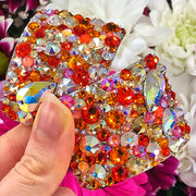 'Elegance' Multicolour Crystal Chaos Heavy Buckles (Made Using Luxury Crystals) - Crystal Chaos