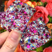 'Comet' Multicolour Crystal Chaos Heavy Buckles (Made Using Luxury Crystals) - Crystal Chaos