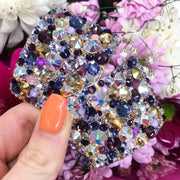 'Universe' Multicolour Crystal Chaos Heavy Buckles (Made Using Luxury Crystals) - Crystal Chaos