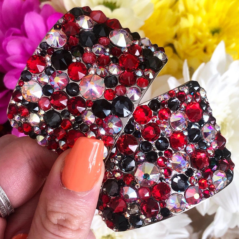 'Universe' Multicolour Crystal Chaos Heavy Buckles (Made Using Luxury Crystals) - Crystal Chaos