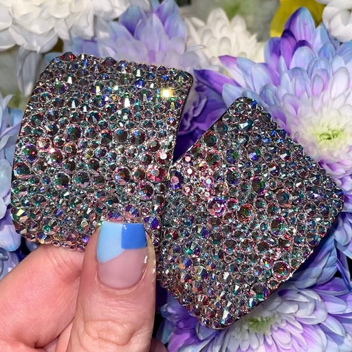 ‘Protostar’ AB Crystal Chaos Heavy Buckles (Made Using Luxury Crystals) - Crystal Chaos