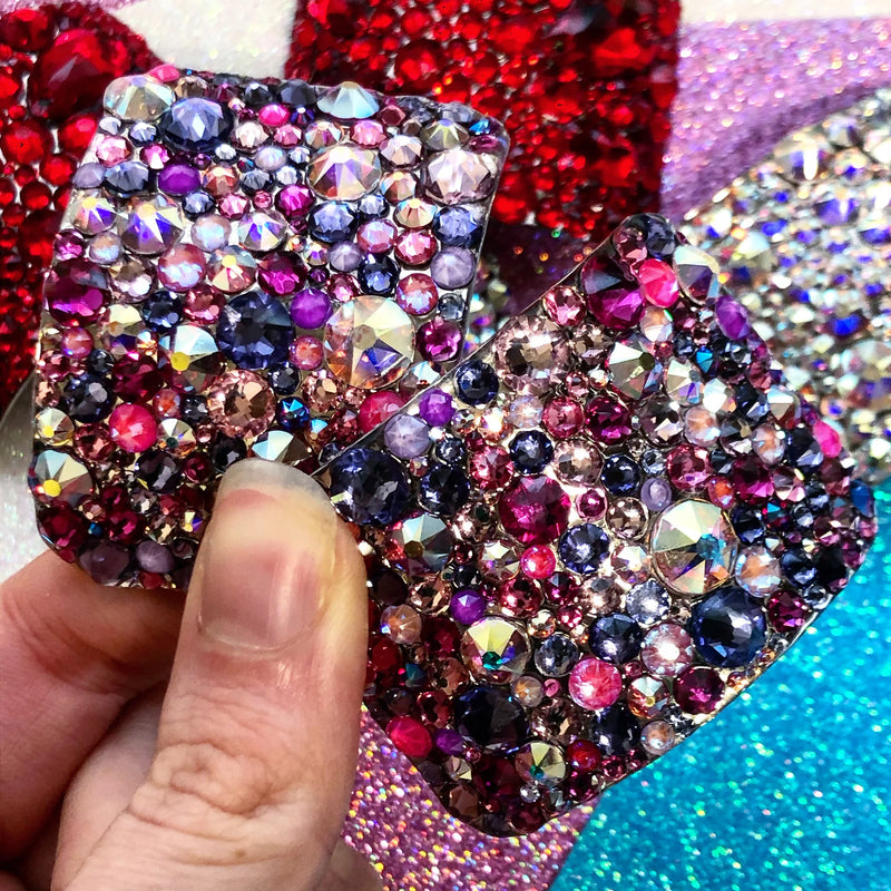 'Universe' Multicolour Crystal Chaos Heavy Buckles (Made Using Luxury Crystals) - Crystal Chaos