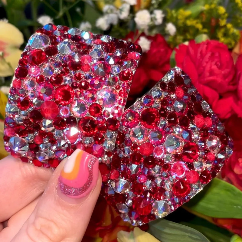 'Universe' Multicolour Crystal Chaos Heavy Buckles (Made Using Luxury Crystals) - Crystal Chaos