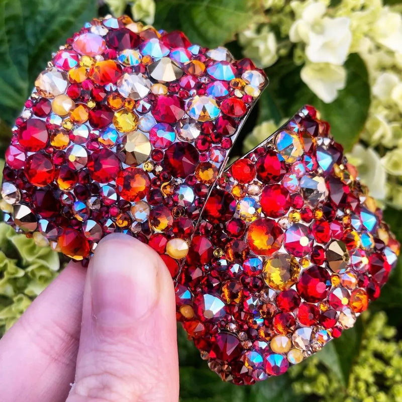 'Universe' Multicolour Crystal Chaos Heavy Buckles (Made Using Luxury Crystals) - Crystal Chaos