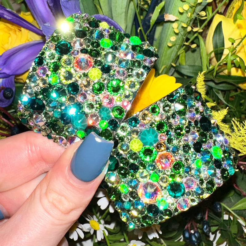 'Universe' Multicolour Crystal Chaos Heavy Buckles (Made Using Luxury Crystals) - Crystal Chaos
