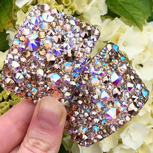 Load image into Gallery viewer, 'Universe' Multicolour Crystal Chaos Heavy Buckles (Made Using Luxury Crystals)
