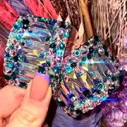'Ultimate' Multicolour AB Centre Crystal Chaos Heavy Buckles (Made Using Luxury Crystals) - Crystal Chaos